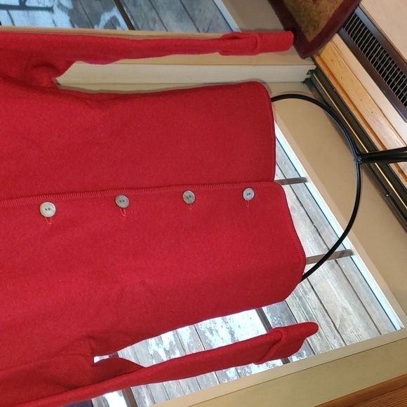 Talbots 100% Wool Long Sleeve Full Button Sz. PL Jacket - Picture 6 of 11